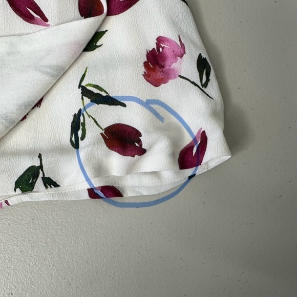 Beach Riot Heidi Skirt and Top Set Floral Tulip white XS - Picture 12 of 15